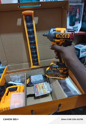 Combination Ingco Impact Wrench With Drill