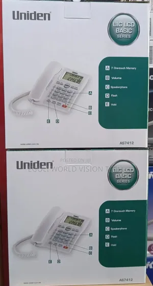 Uniden As7412 Corded Landline Phone