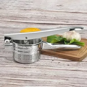 Stainless Steel Fruit Press and Potato Smasher