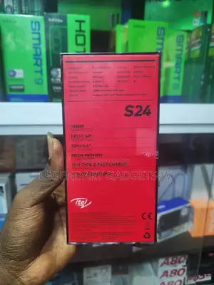 New Itel S24 256 GB Black
