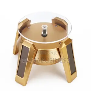 Solar Powered Product Display Rotating Stand
