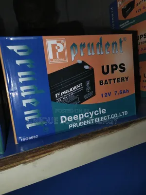 12v 7.5ah Prudent Battery