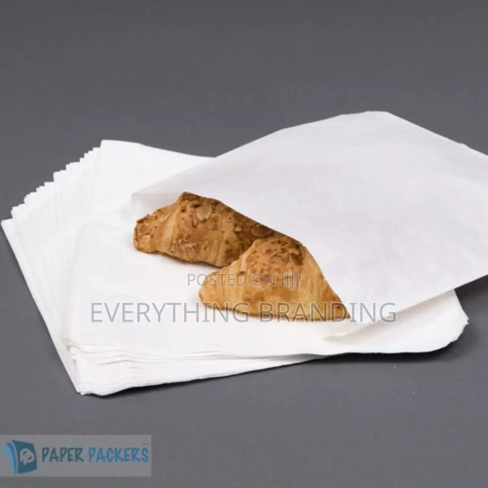 Custom Branded A4 Greaseproof Meat Pie Snack Envelope Printing