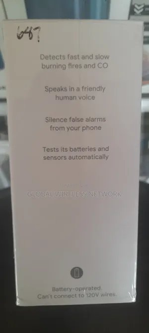 Google Nest Protect - Smoke Alarm - Battery Powered