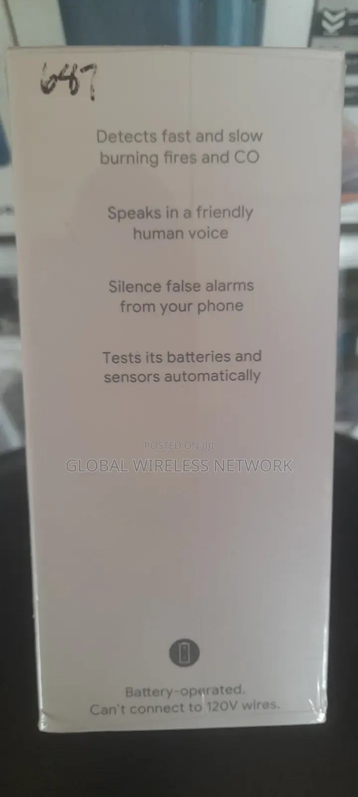 Google Nest Protect - Smoke Alarm - Battery Powered