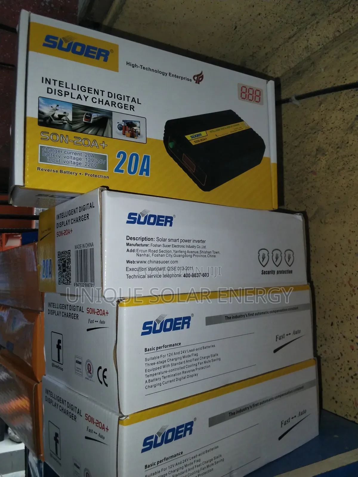 Sooer 20ah Battery Charger