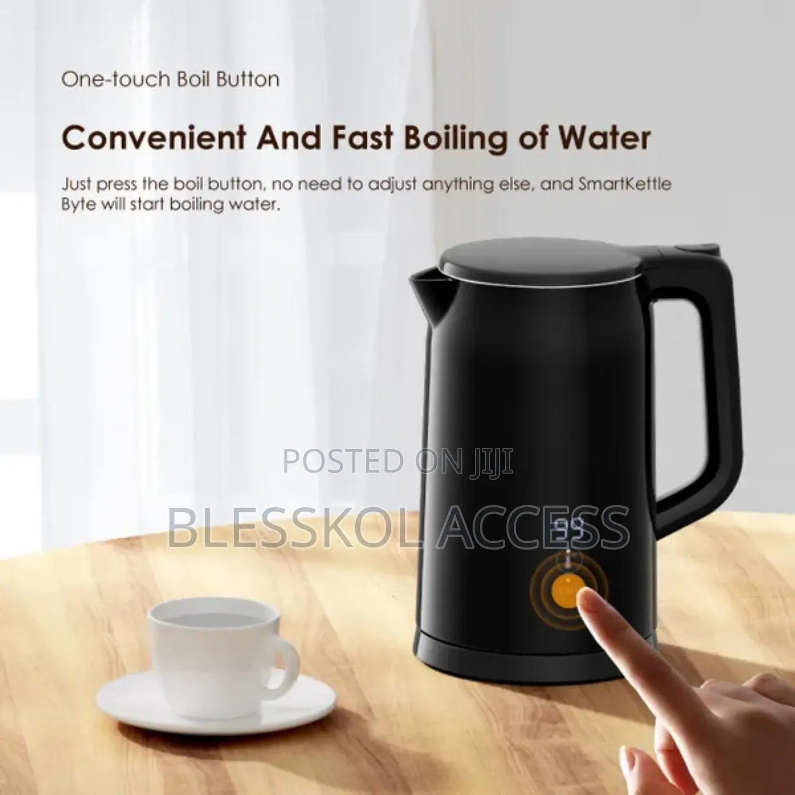 Oraimo Smartkettle Byte 2000w 304 Stainless Steel Electric K