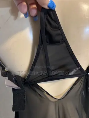 Daisy Fuentes Sexy Babydoll Lingerie With Thong Set