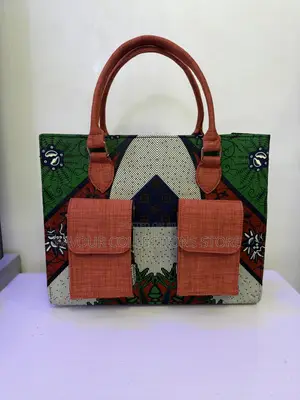 Maxi Ankara Tote Bag
