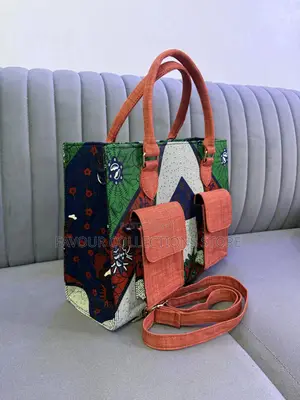 Maxi Ankara Tote Bag