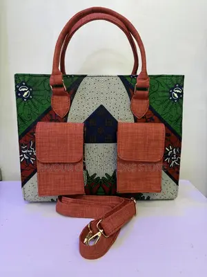 Maxi Ankara Tote Bag