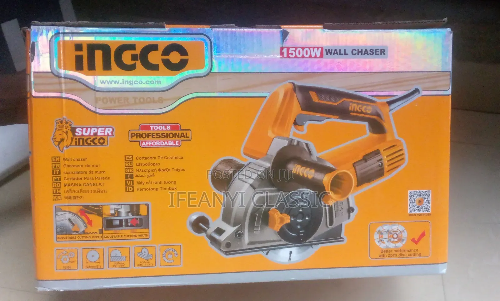Wall Chaser 1500w
