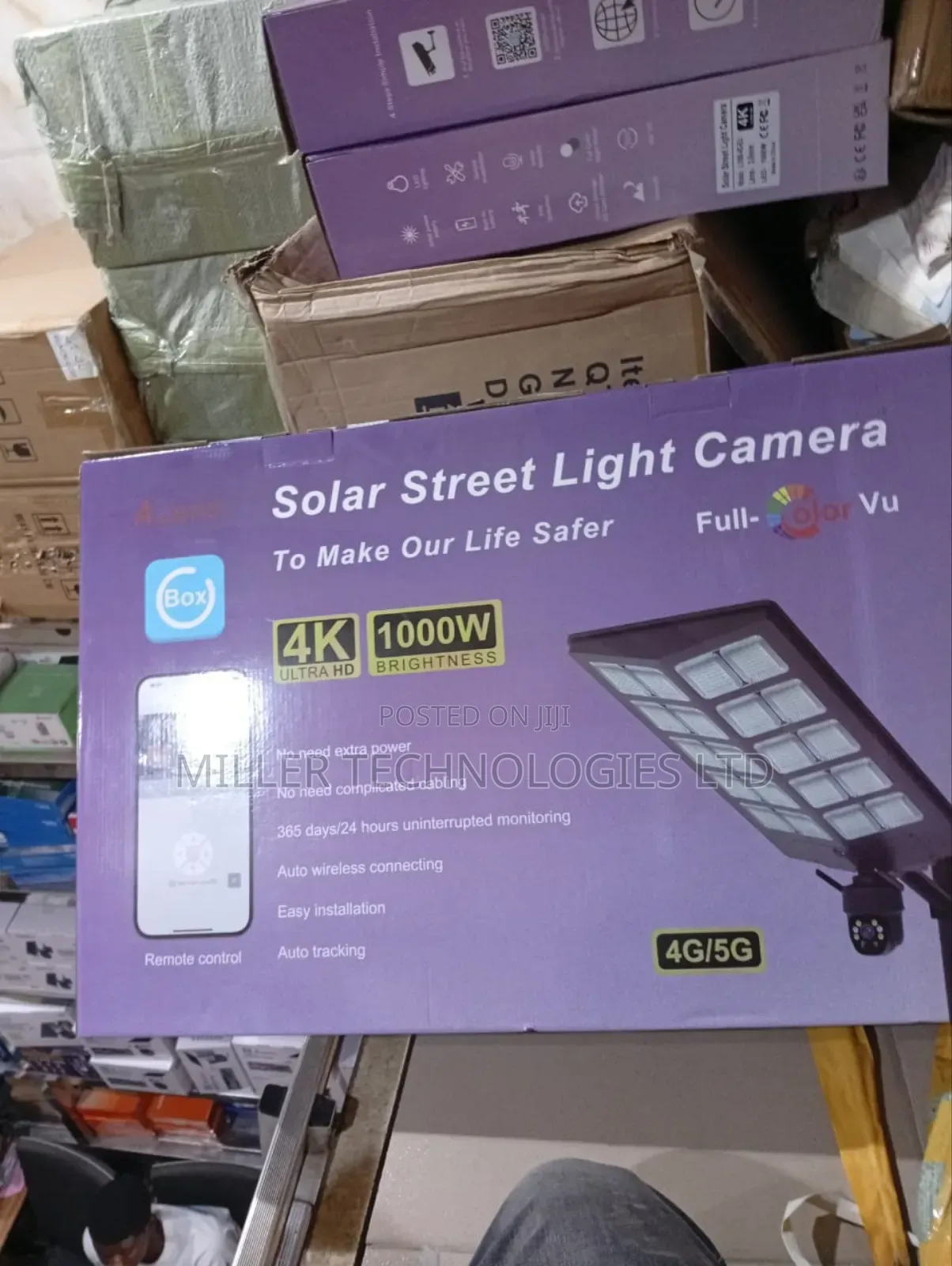 Solar Street Light Camera 1000w