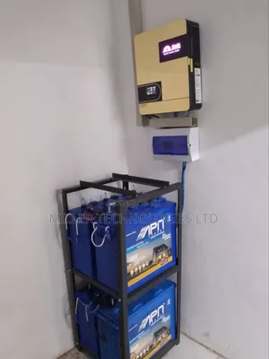 SMS 6.2kva Inverter 4 Tubular Battery Solar Panels Install10