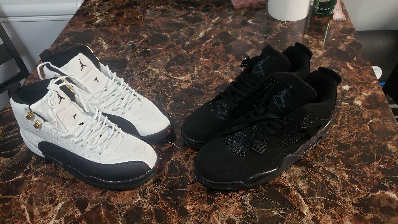 matte black jordan 12