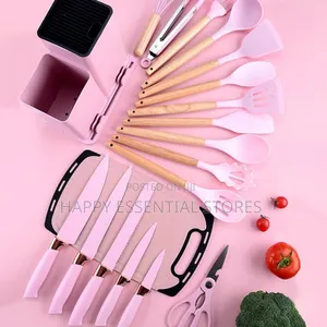 Silicone Spoon Set With Knife Set