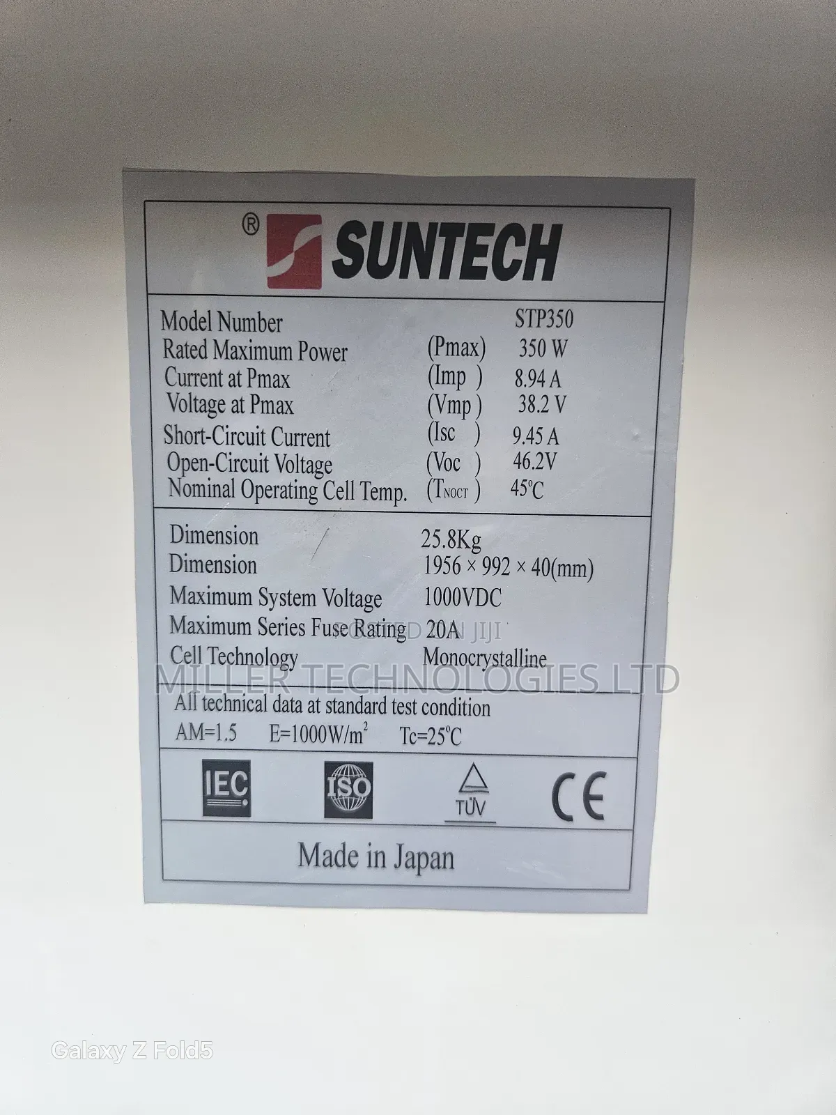 350w Solar Panel Available In Quantity