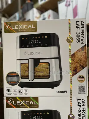 Lexical 9 Liters Digital Air Fryer