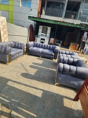 Set of Seven Seaters Padded Chair.