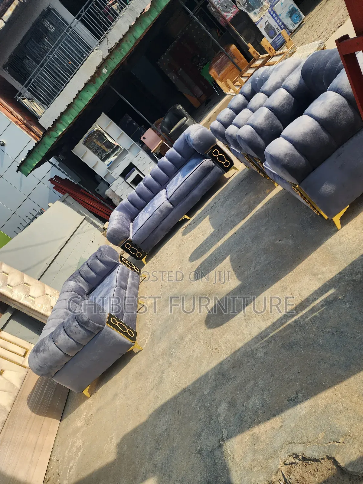 Quality 7 Seaters Padded Sofa Chairs.