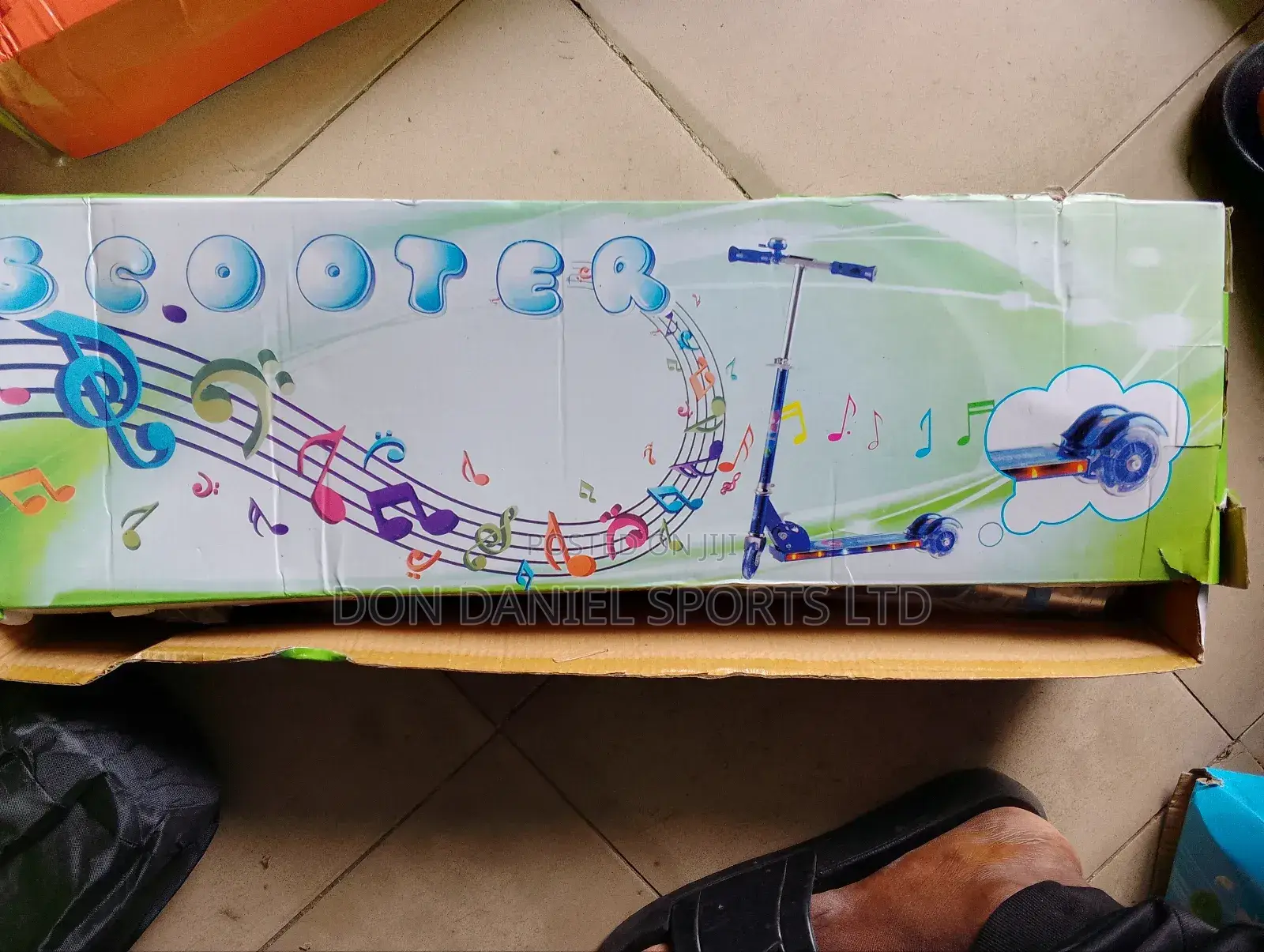 Kids Scooter With Music and Light Design