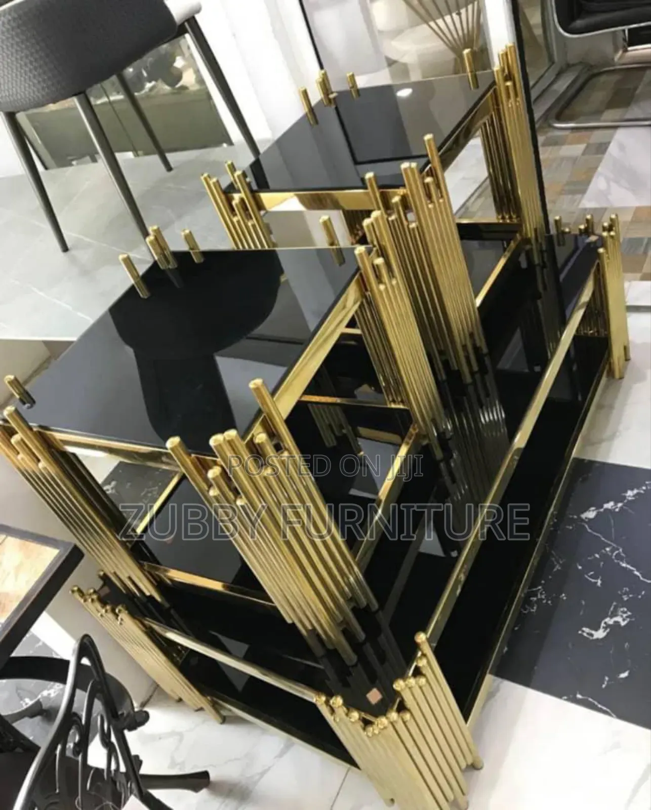 Brand New Quality and Imported Center Table and 2 Side Stool