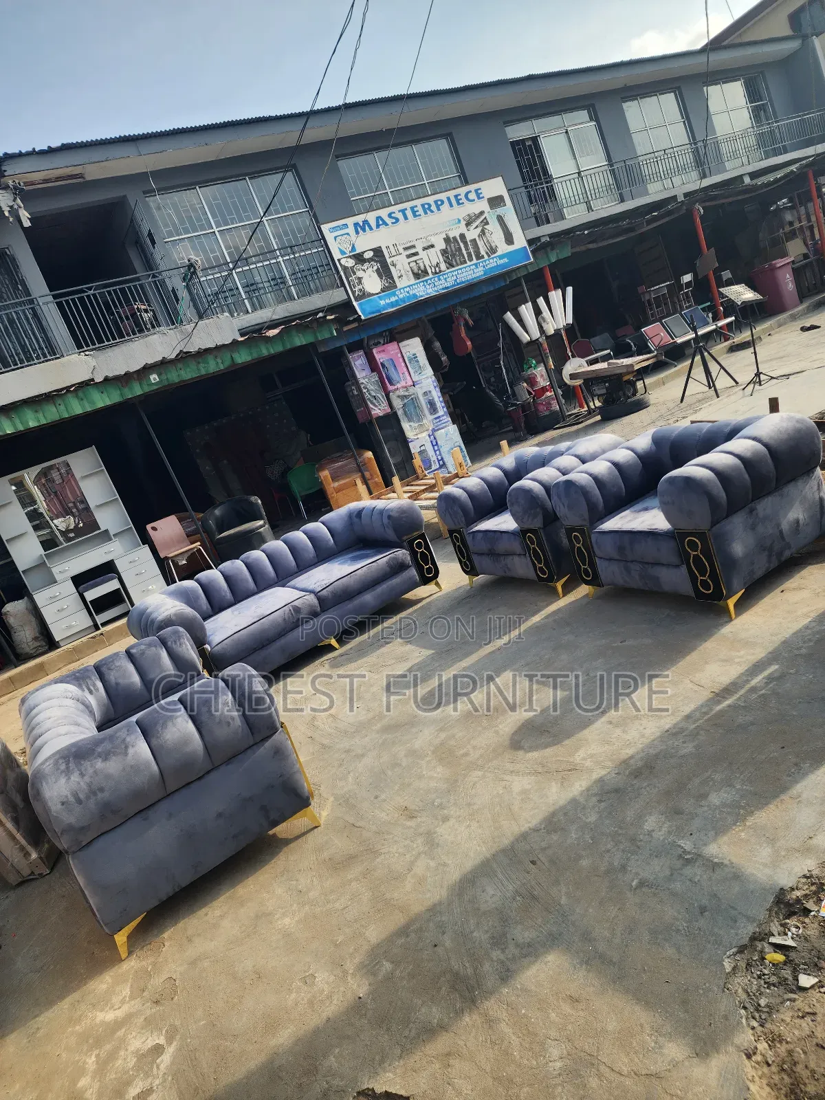 Seven Seaters Advanced Padded Sofa.