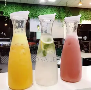 Water Pitcher Juice Jar Beverage Serving Jugs