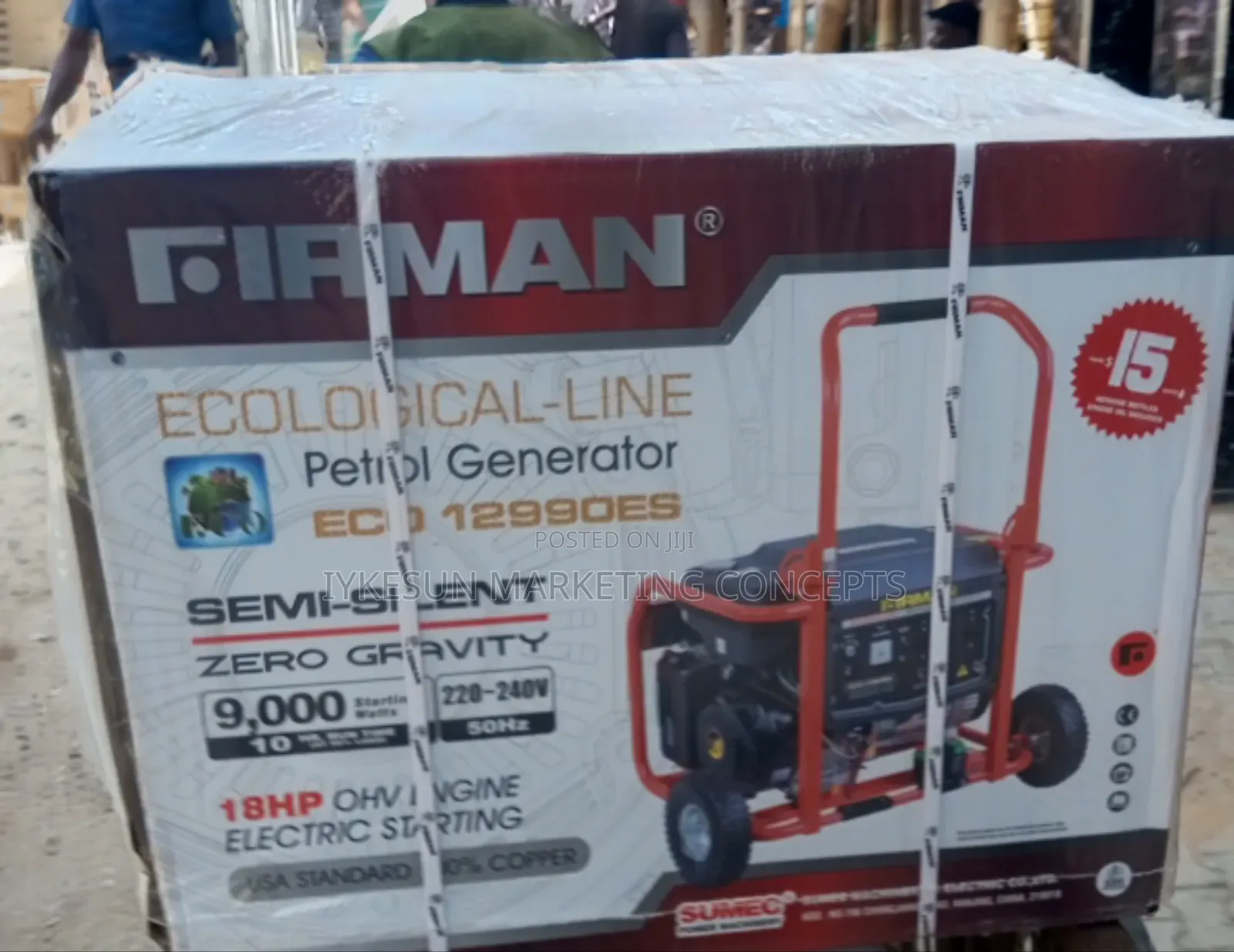 Firman Petrol Generator 100% Copper