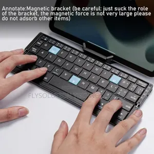 Photo - Bow Hb199 Foldable Mini Bluetooth Keyboard