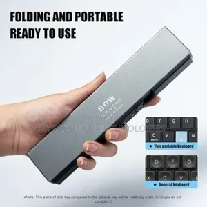 Bow Hb199 Foldable Mini Bluetooth Keyboard