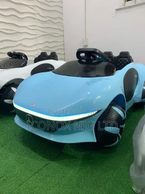 Blue Maserati Children Electric Sport Car With Remote