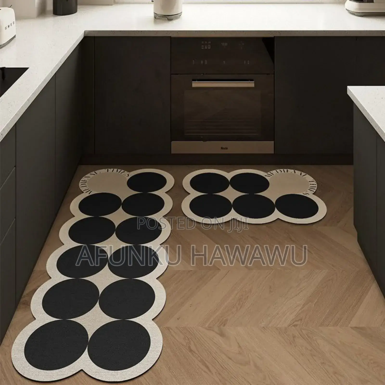 2 in 1 Kitchen Rubber Mat
