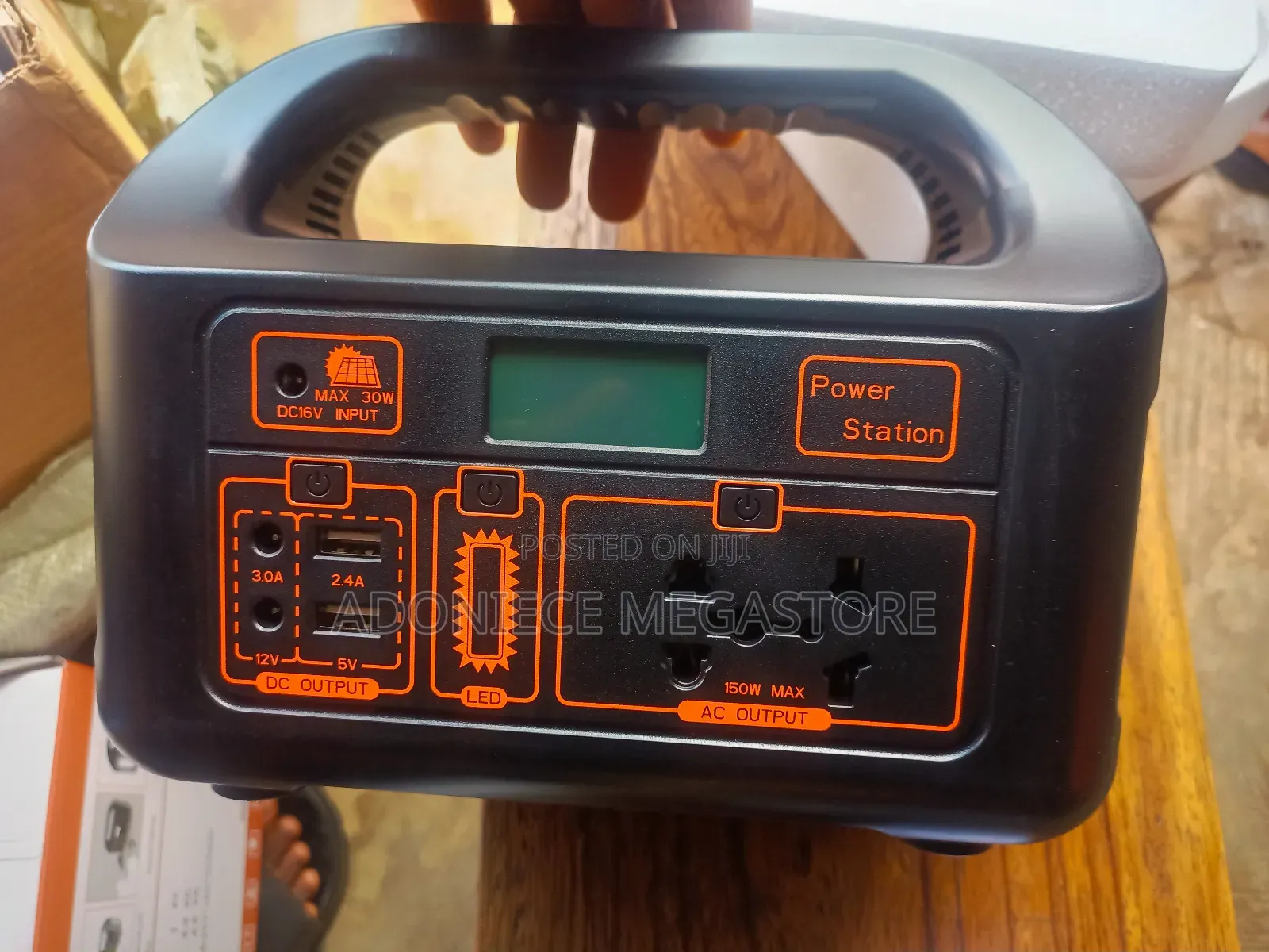 150w Portable Power Station With Solar Panel