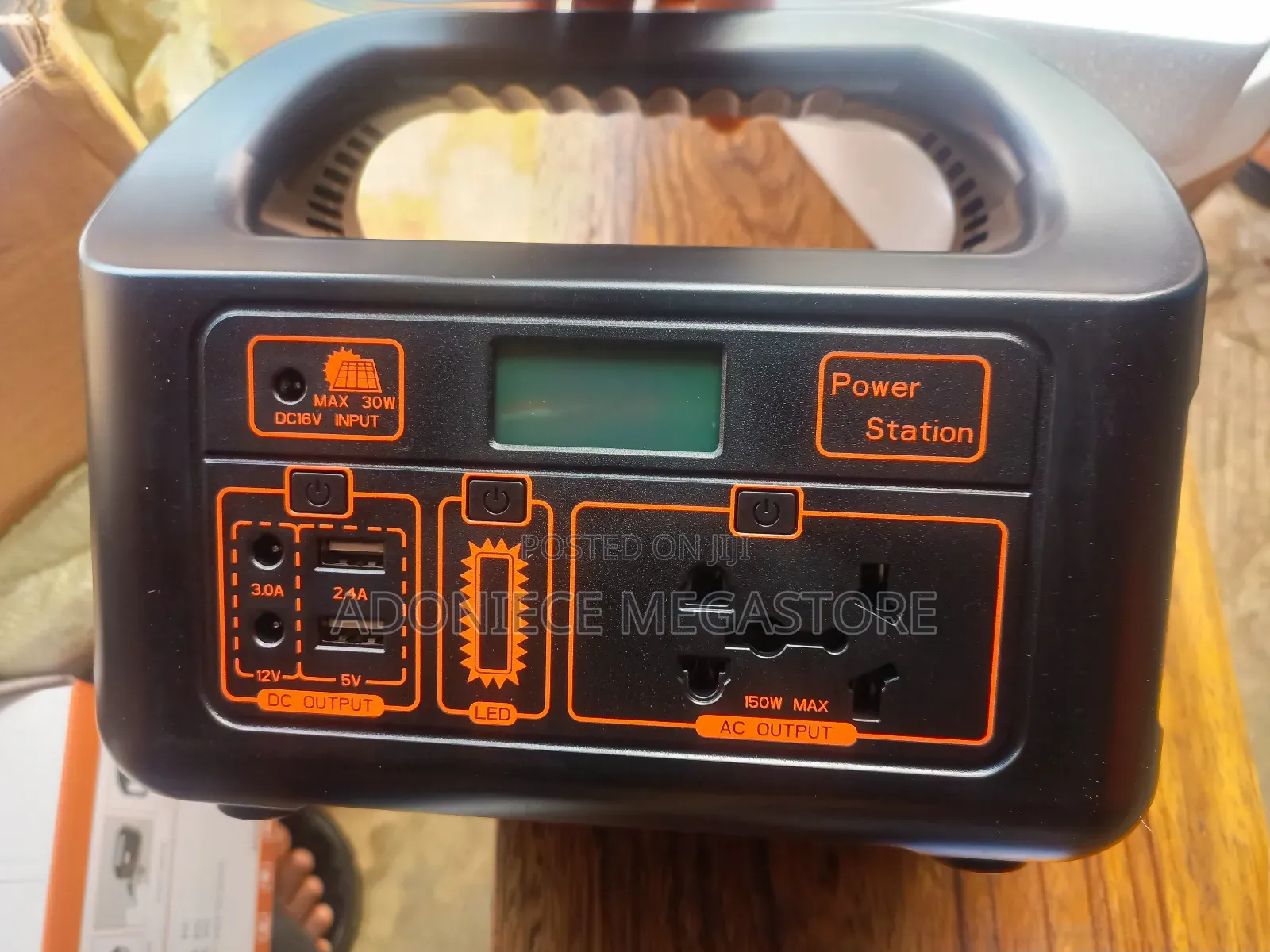 150w Portable Power Station With Solar Panel