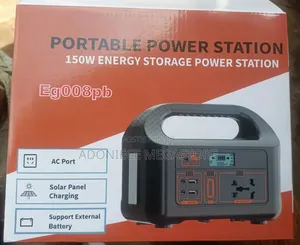 150w Portable Power Station With Solar Panel