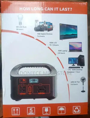 150w Portable Power Station With Solar Panel