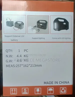150w Portable Power Station With Solar Panel