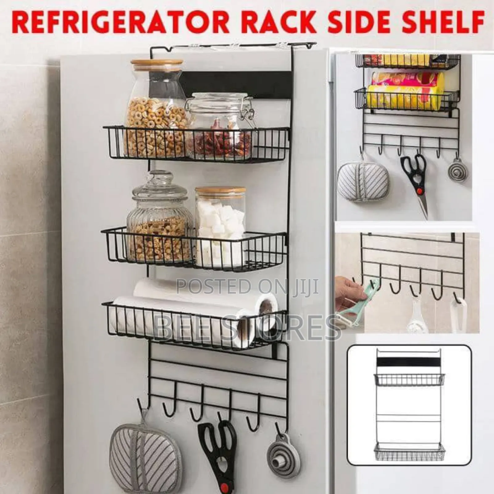 Wall Fridge Stand Hanger 3 Layers