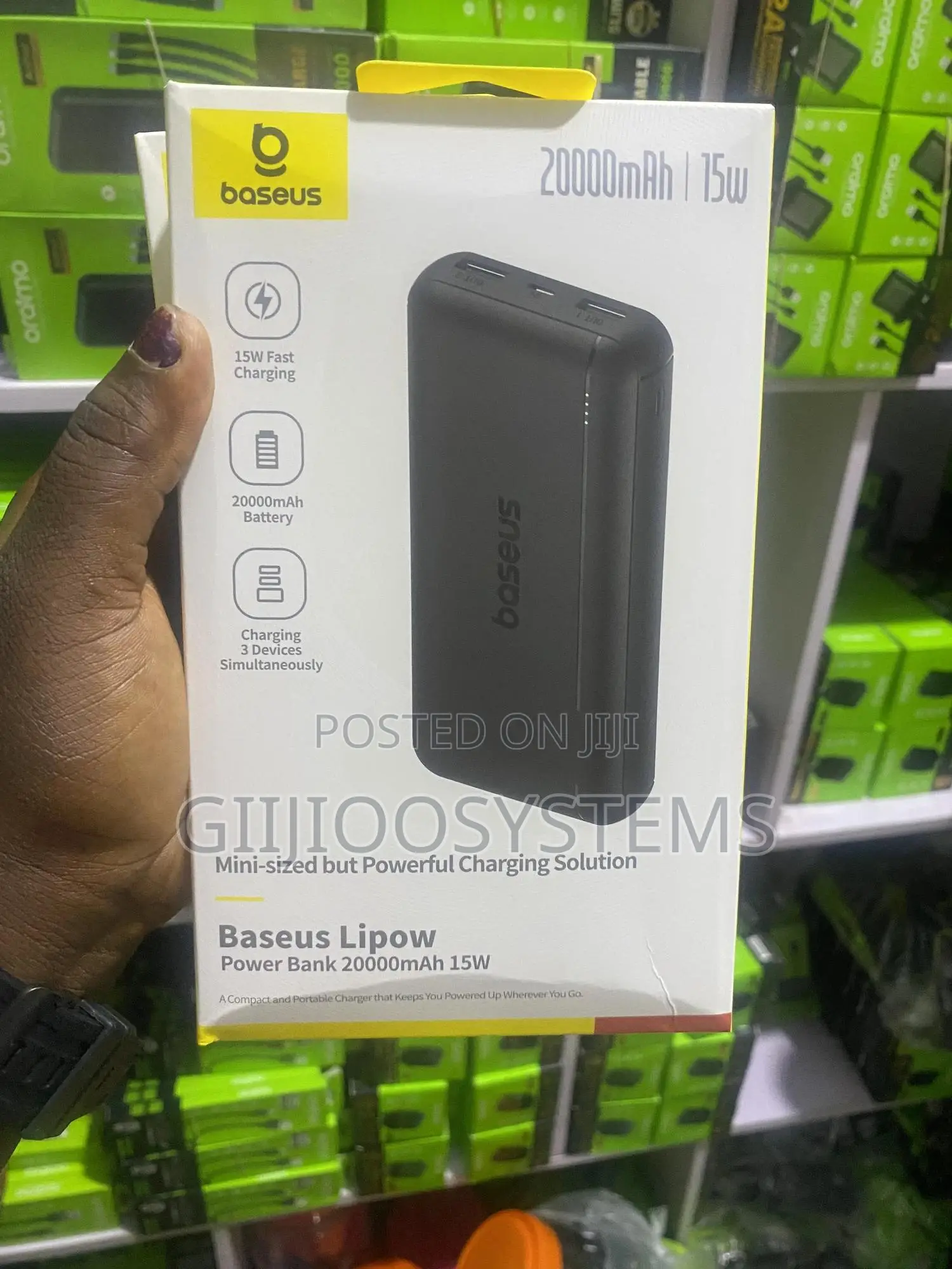 Baseus 20000mah 15watts Powerbank