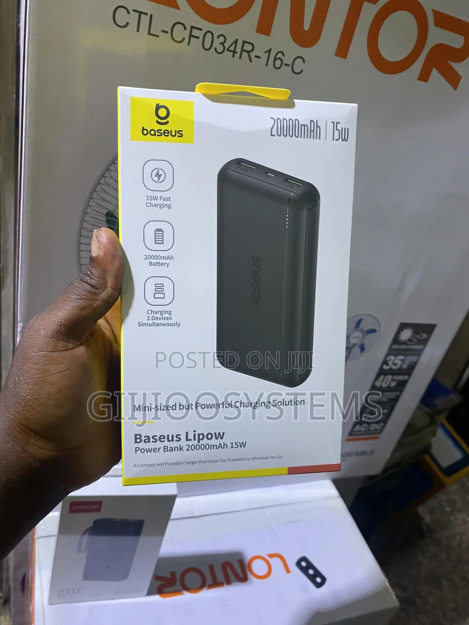 Baseus 20000mah 15watts Powerbank
