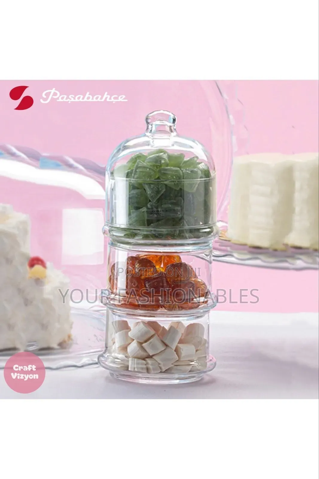 Snack and Cake Stand by Pasabahce