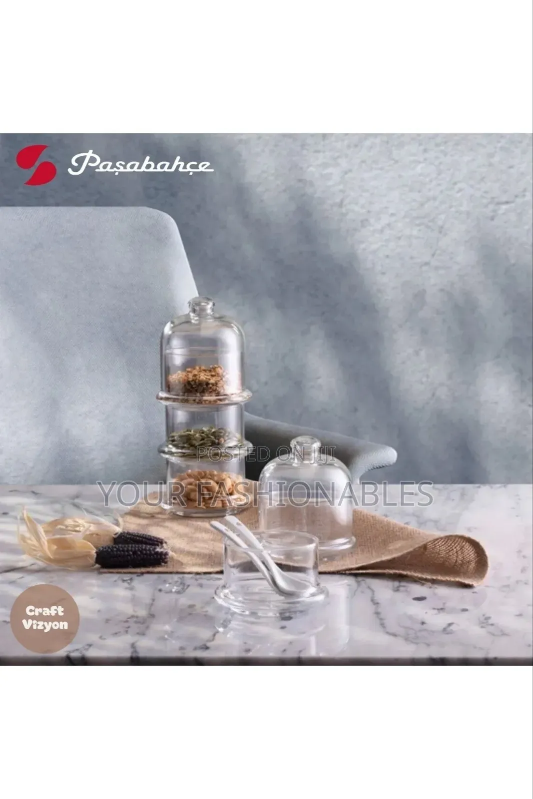 Snack and Cake Stand by Pasabahce