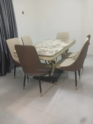 Luxury Mable Top Dinning Set