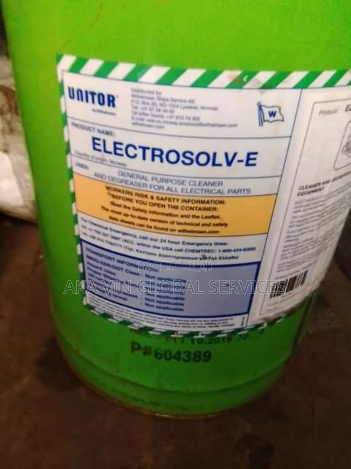 Unitor Electrosolv - E 25 Ltr
