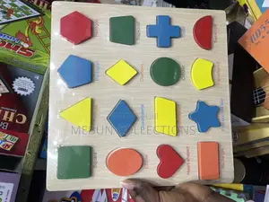 Photo - Kids Shape, Number, Color and Alphabet Board
