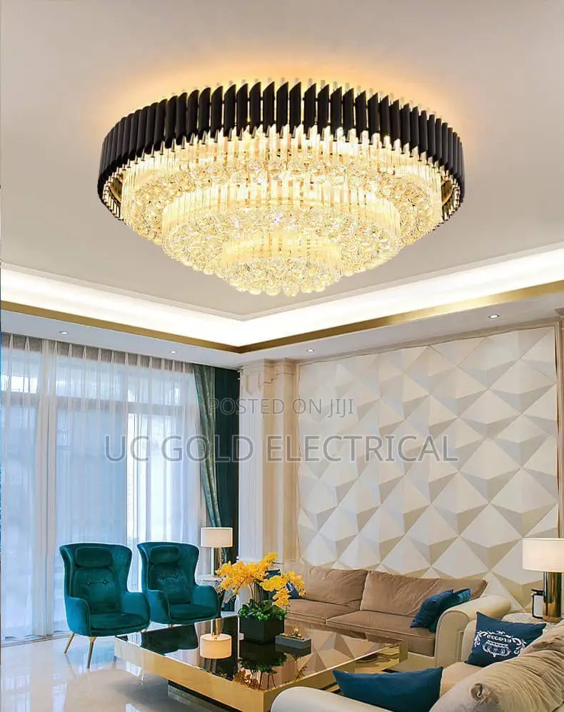 Ceiling Lamp Modern Large Crystal Led Ceiling