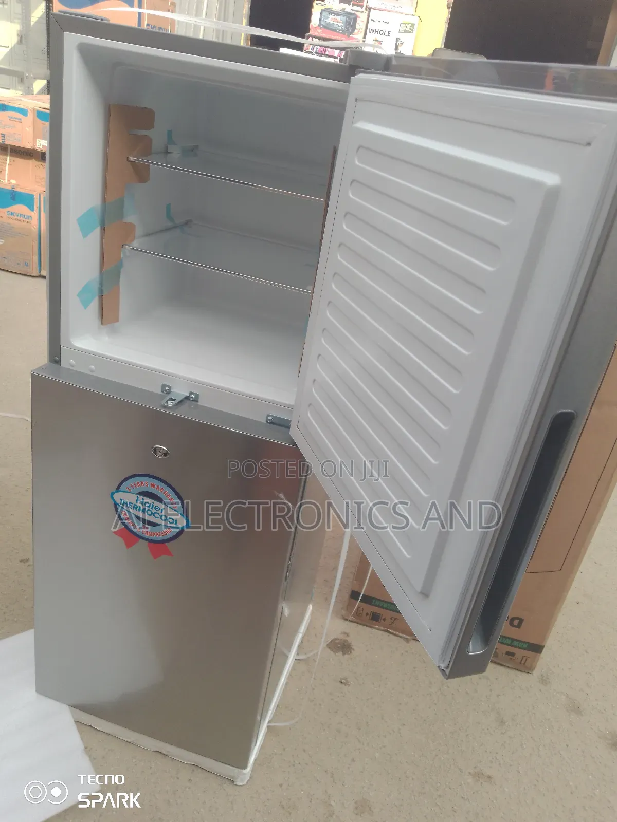 Haier Thermocool Refrigerator Double Door Fridge 185blux
