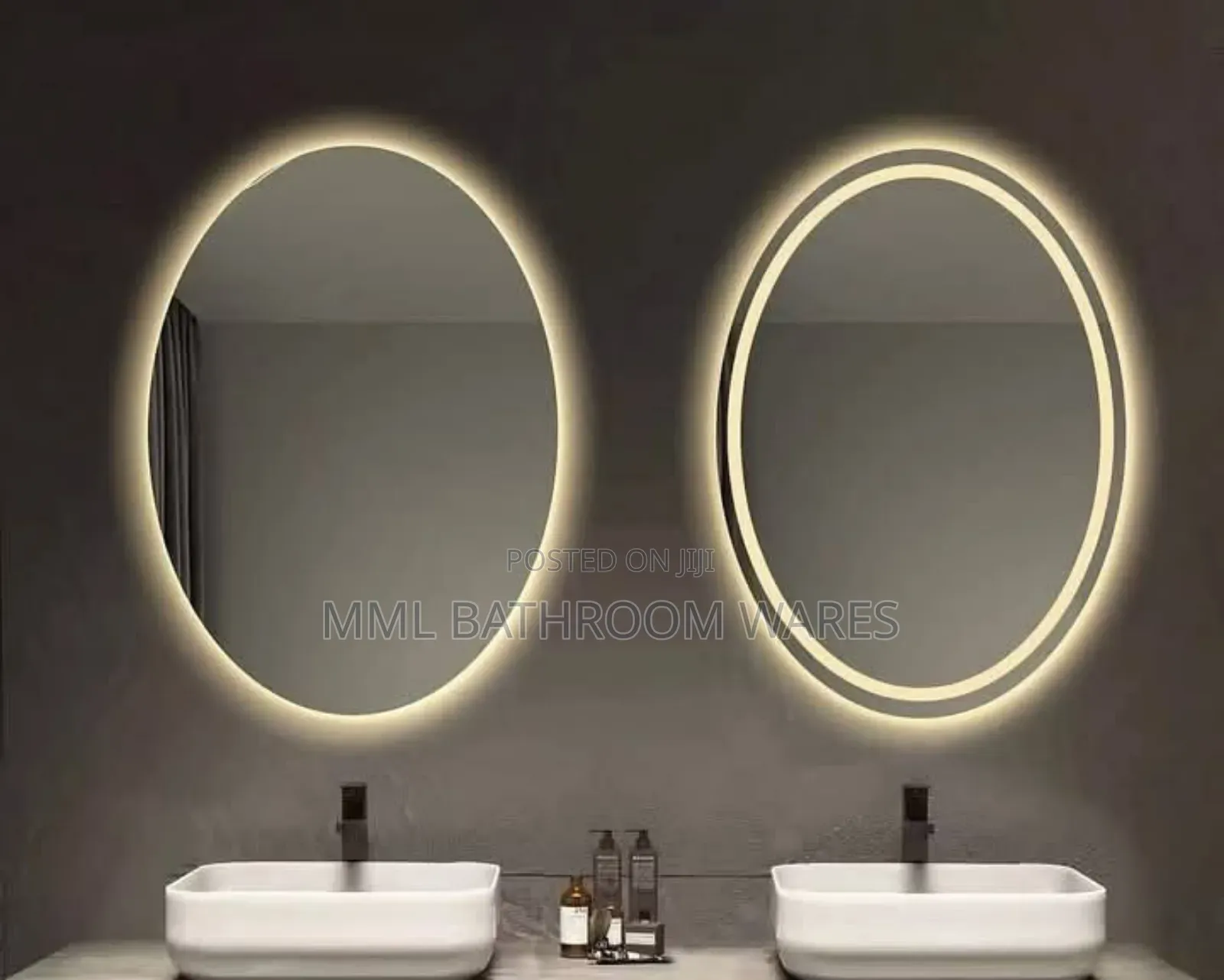 Oval Backlit Led Mirrors