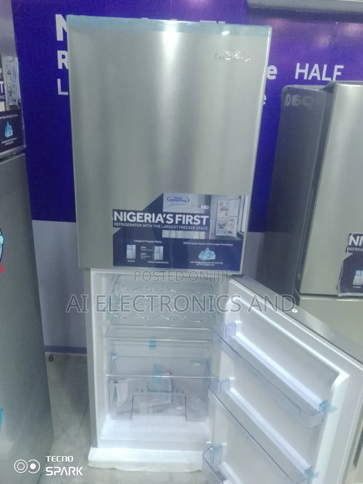 Haier Thermocool Refrigerator Half Fridge and Half Freezer